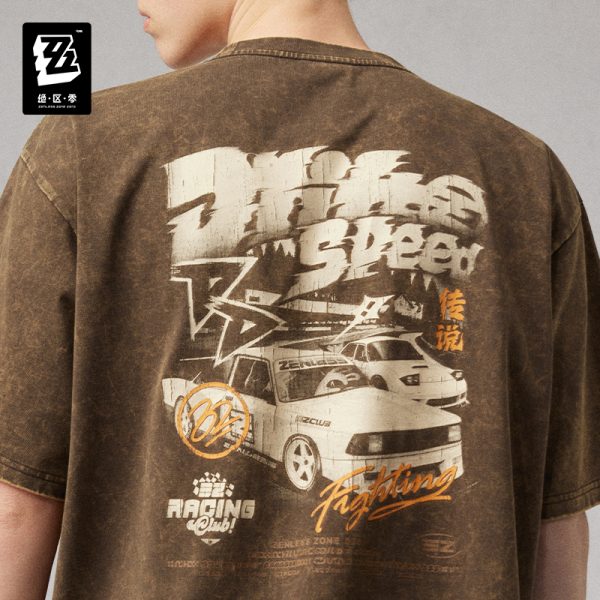 Zenless Zone Zero 3Z STUDIO 2026 SS Bangboo Drift Speed T-shirt | Zenlesszonezero.toys