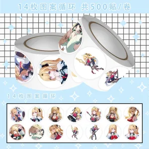 2000 Zenless Zone Zero Xixifu stickers for journal desktop notebook and DIY decoration