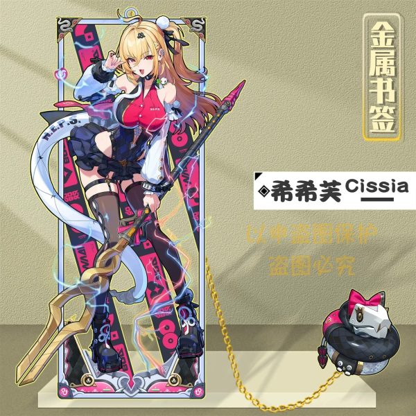 ZZZ metal bookmark