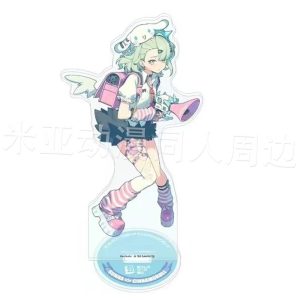 ZZZ Sunna (Chinatsu) acrylic stand with Cinnamoroll theme featuring light blue colors and wings.