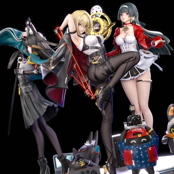 *Pre-order * Hajimi Studio Zenless Zone Zero Hoshimi Miyabi, Astra Yao, Evelyn Chevalier Resin Statue