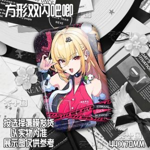 ZZZ Cissia & Nangong Yu 44x70mm Rectangular Badge | Premium "Angels of Delusion" & N.E.P.S. Double-Flash Pin |