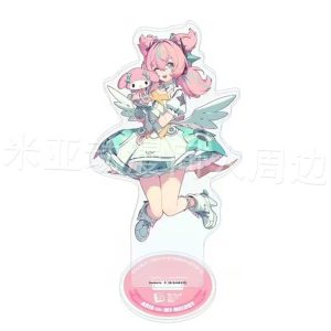 ZZZ Sunna (Chinatsu) acrylic stand with Cinnamoroll theme featuring light blue colors and wings.
