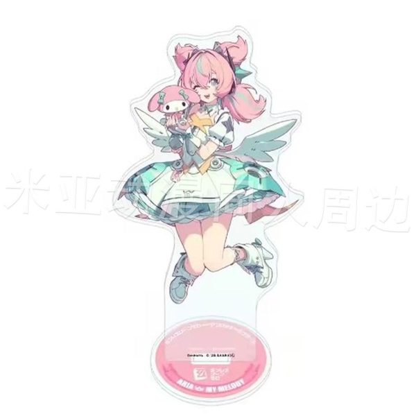 ZZZ Sunna (Chinatsu) acrylic stand with Cinnamoroll theme featuring light blue colors and wings.
