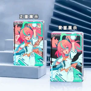 Zenless Zone Zero Angels of Delusion Z Live acrylic quicksand mahjong standees featuring Aria, Nangong Yu, and Sunna with glitter character card designs ZZZ.