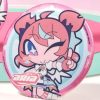 Cute chibi ZZZ Chinatsu (Sunna) badge with a glossy finish and Angels of Delusion theme.