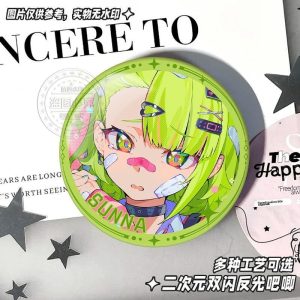 : High-definition Zenless Zone Zero Eri (Aria) badge featuring the Angels of Delusion theme and reflective coating.