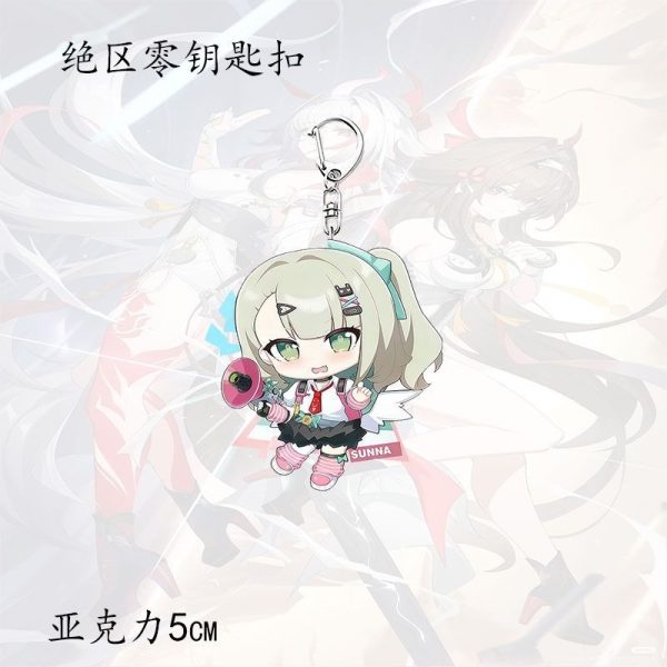 ZZZ "Angels of Delusion" Chibi Keychain | Nangong Yu, Eri, Chinatsu | 5cm Premium Acrylic Bag Charm — image 3
