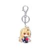 Zenless Zone Zero Cissia chibi acrylic keychain series showing different expressions like happy, surprised, and pouting.