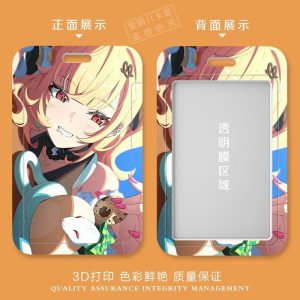 ZZZ Cissia Premium Sliding ID Card Holder | N.E.P.S. Agent & Student Style | 3D Printed Campus & Work Badge Case