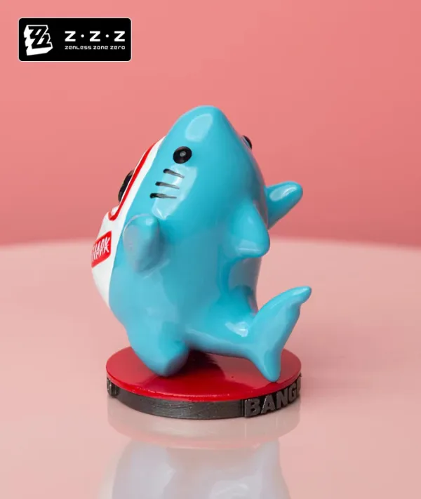 Zenless Zone Zero Sharkboo Bangboo Mini Figure Handmade Ornament ZZZ — image 2