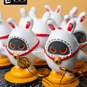 Zenless Zone Zero Luckyboo Bangboo Mini Figure Handmade Ornament ZZZ
