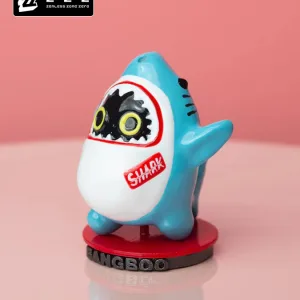 Zenless Zone Zero Sharkboo Bangboo Mini Figure Handmade Ornament ZZZ