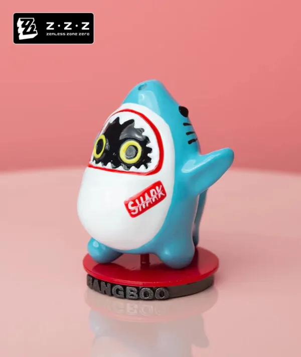 Zenless Zone Zero Sharkboo Bangboo Mini Figure Handmade Ornament ZZZ — image 3