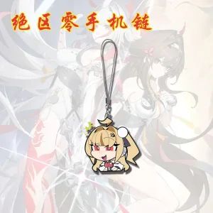 ZZZ Chibi Rubber Phone Charm Collection | Cute Zenless Zone Zero Character Mascot Strap