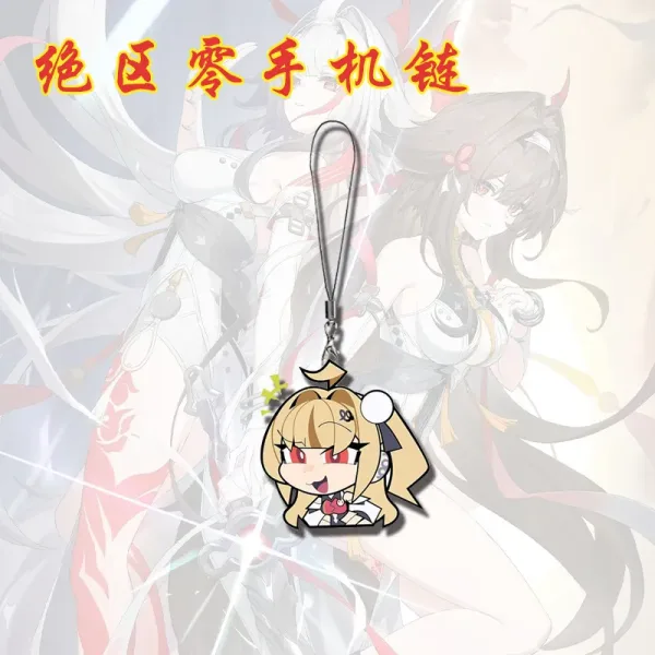 ZZZ Chibi Rubber Phone Charm Collection | Cute Zenless Zone Zero Character Mascot Strap — image 3