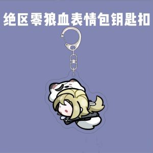 ZZZ Von Lycaon Chibi Meme Keychain Set | Premium Zenless Zone Zero Lycaon Wolf-Blood Series