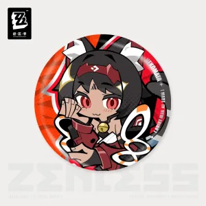 Zenless Zone Zero New Eridu Series Chibi Random Play Series Tinplate Badge