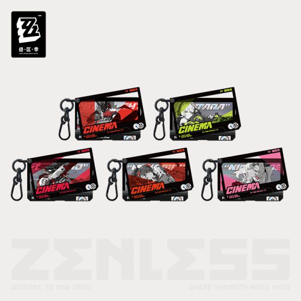Zenless Zone Zero Mindscape Cinema Acrylic Keychain: Cunning Hares