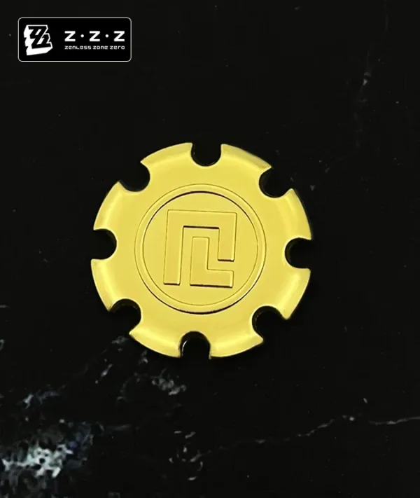 Zenless Zone Zero Denny & Gear Metal Coin Accessories ZZZ — image 2