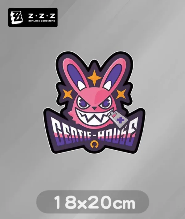 Zenless Zone Zero anime acrylic stand featuring detailed character artwork, premium transparent display figure for desks, shelves, gaming setups, room decor and collectible HoYoverse merchandise for fans.