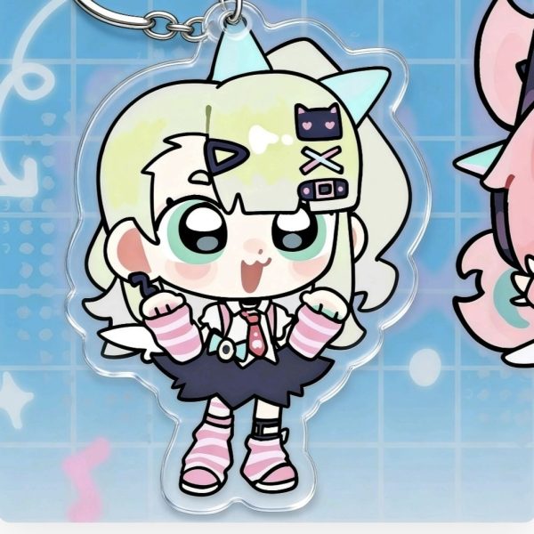 ZZZ Chibi Acrylic Keychain Trio | Premium Zenless Zone Zero Delusional Angel Series — image 4