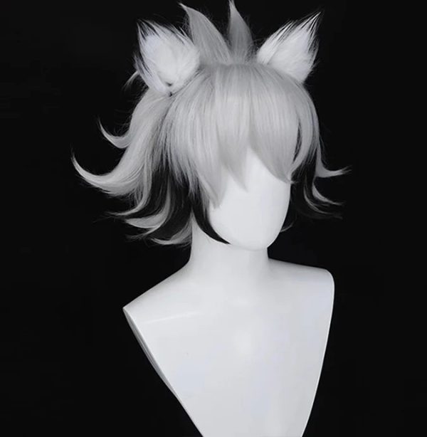 Zenless Zone Zero Von Lycaon Cosplay Wig & Ears ZZZ — image 3