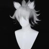 Zenless Zone Zero Von Lycaon Cosplay Wig & Ears ZZZ