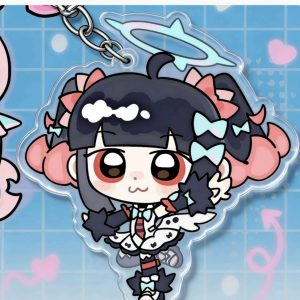 ZZZ Chibi Acrylic Keychain Trio | Premium Zenless Zone Zero Delusional Angel Series