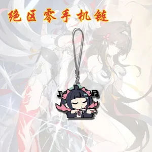 ZZZ Chibi Rubber Phone Charm Collection | Cute Zenless Zone Zero Character Mascot Strap