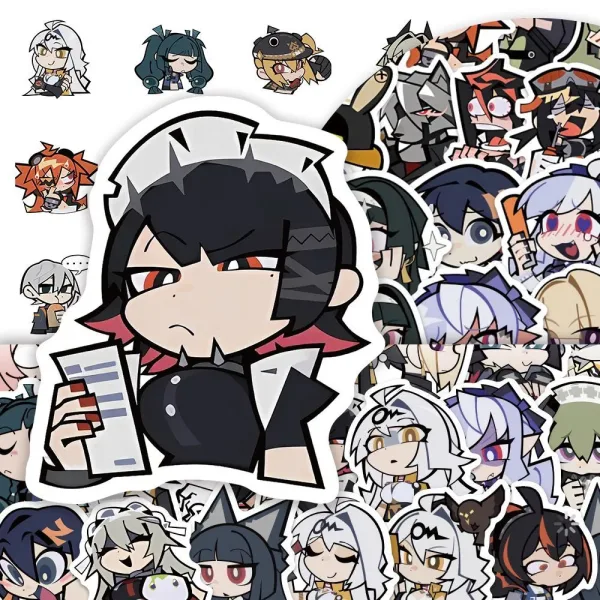 ZZZ Zenless Zone Zero Chibi Meme Sticker Pack — image 4