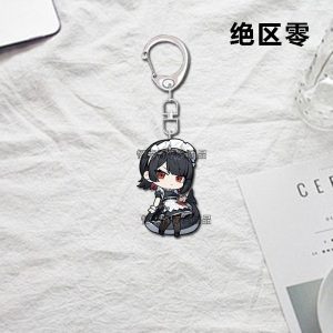 ZZZ Chibi Character Acrylic Keychain Collection Zenless Zone Zero Cute Mascot Strap Kawaii Jufu, Jane Doe, & Ellen Joe Backpack Charm