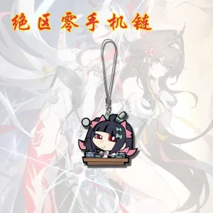 ZZZ Chibi Rubber Phone Charm Collection | Cute Zenless Zone Zero Character Mascot Strap