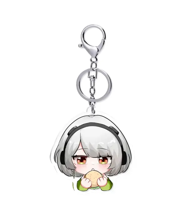 Zenless Zone Zero Anby Demara Chibi Keychain Stand Badge ZZZ — image 2