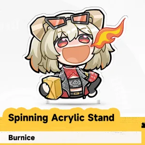 Zenless Zone Zero Burnice & Lucy Spinning Acrylic Stand ZZZ