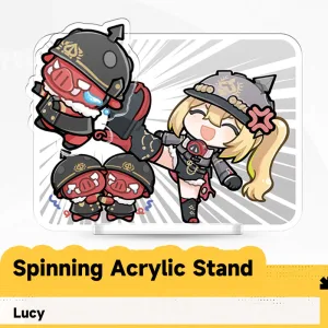 Zenless Zone Zero Burnice & Lucy Spinning Acrylic Stand ZZZ