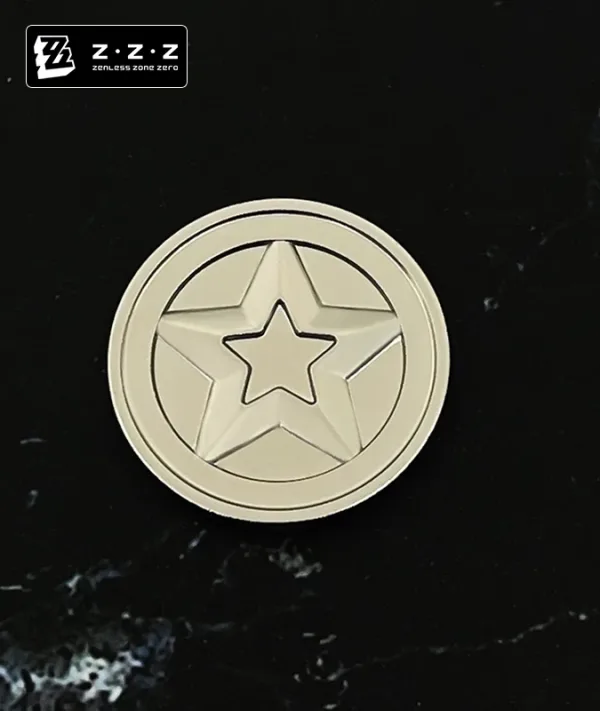 Zenless Zone Zero Denny & Gear Metal Coin Accessories ZZZ — image 3