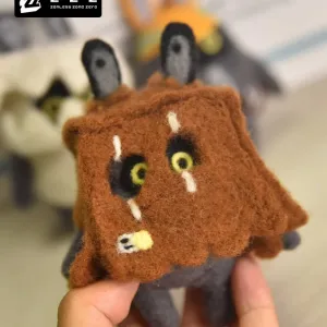 Zenless Zone Zero Bangboo Diy Felt Wool Dolls Safety Paperboo Bagboo Creative Charm Finished Product ZZZ