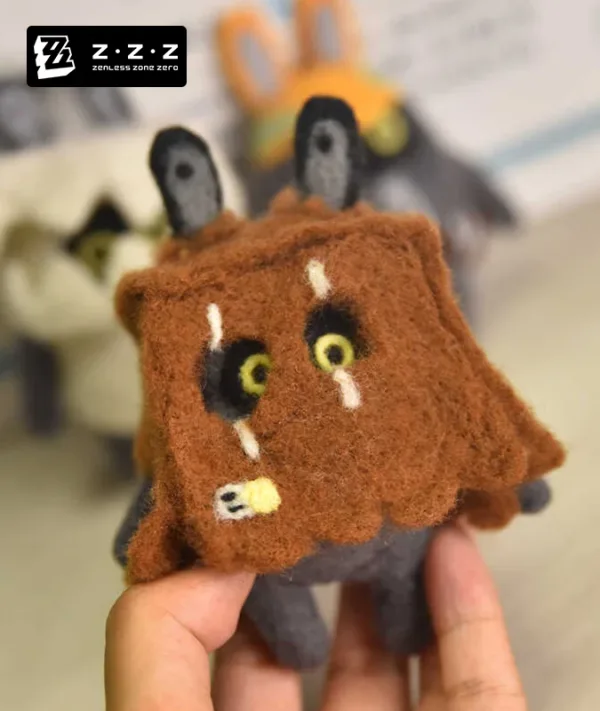 Zenless Zone Zero Bangboo Diy Felt Wool Dolls Safety Paperboo Bagboo Creative Charm Finished Product ZZZ — image 3