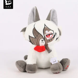 Zenless Zone Zero anime plush doll featuring a cute character design, soft collectible stuffed toy for display, room decor, backpacks, gaming setups and HoYoverse collections, perfect gift for anime fans.