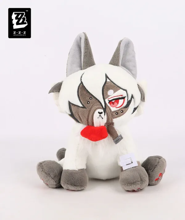 Zenless Zone Zero anime plush doll featuring a cute character design, soft collectible stuffed toy for display, room decor, backpacks, gaming setups and HoYoverse collections, perfect gift for anime fans.