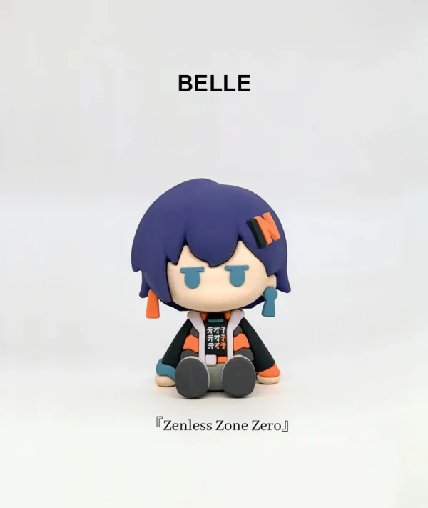 Zenless Zone Zero Chibi Sitting Figurine Collection | ZZZ Hoshimi Miyabi, Ellen Joe, Belle, Vivian, Qingyi — image 3