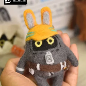 Zenless Zone Zero Bangboo Diy Felt Wool Dolls Safety Paperboo Bagboo Creative Charm Finished Product ZZZ