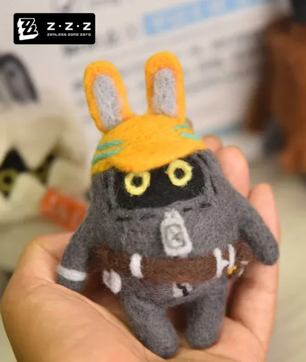 Zenless Zone Zero Bangboo Diy Felt Wool Dolls Safety Paperboo Bagboo Creative Charm Finished Product ZZZ — image 2