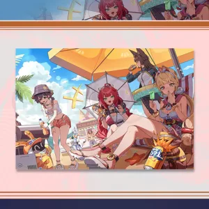 Zenless Zone Zero Spook Shack Wall Scroll & Lenticular Card ZZZ