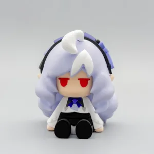 Zenless Zone Zero Chibi Sitting Figurine Collection | ZZZ Hoshimi Miyabi, Ellen Joe, Belle, Vivian, Qingyi