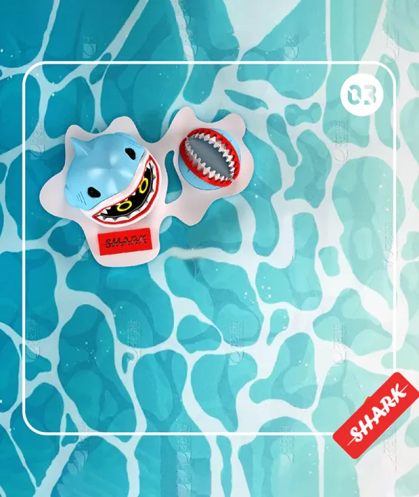 Zenless Zone Zero Sharkboo Bangboo Phone Holder 3D Printed ZZZ