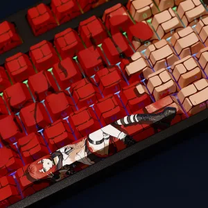 Zenless Zone Zero Ukinami Yuzuha Keycaps for Mechanical Keyboards ZZZ