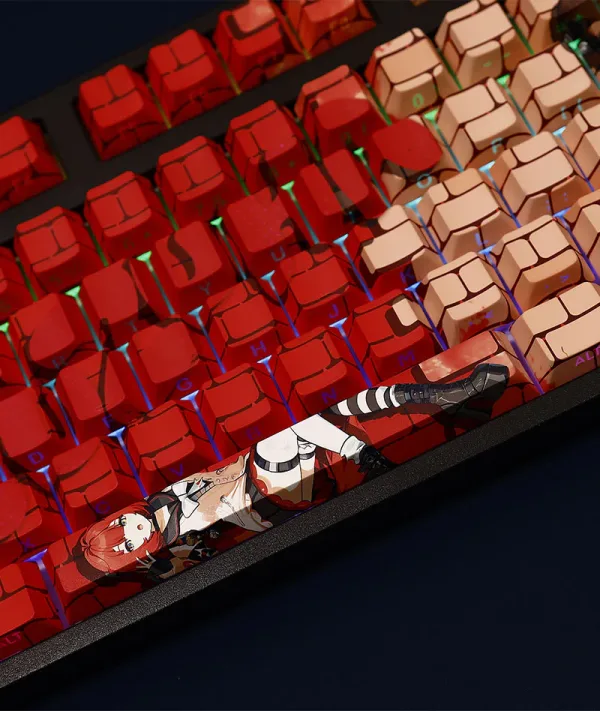 Zenless Zone Zero Ukinami Yuzuha Keycaps for Mechanical Keyboards ZZZ — image 2