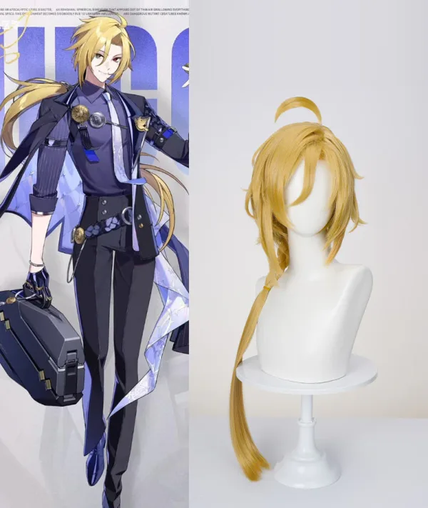 Zenless Zone Zero cosplay wig inspired by game characters, heat-resistant synthetic anime wig for cosplay, conventions, Halloween, photoshoots, stage performances and costume accessories.